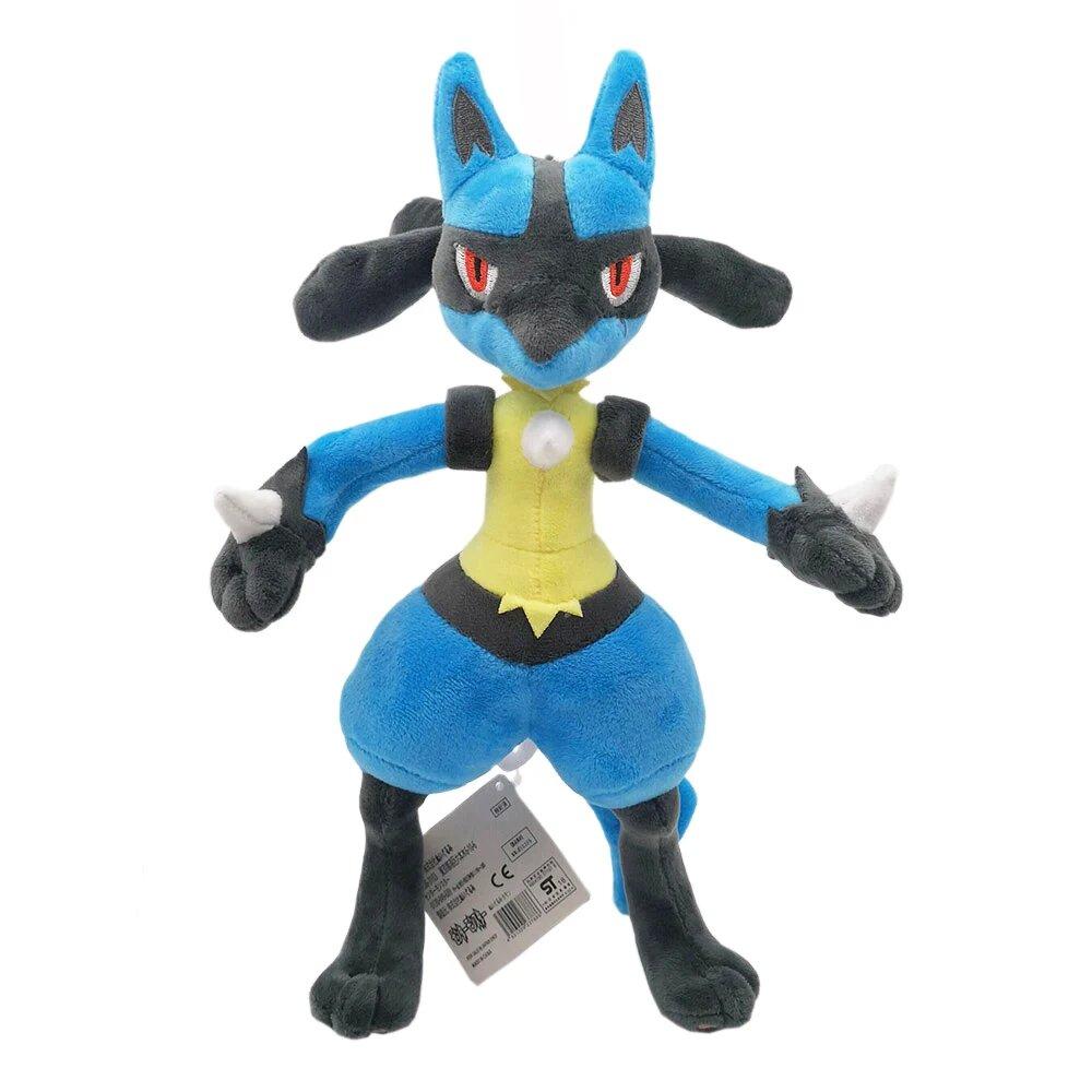 2 Styles Shiny Luc Lucario 11-12" 28-30Cm Plush Doll Figure Toy