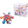 Manhattan Infant & Toddler Soothing Atom Rattle & Teether Toy