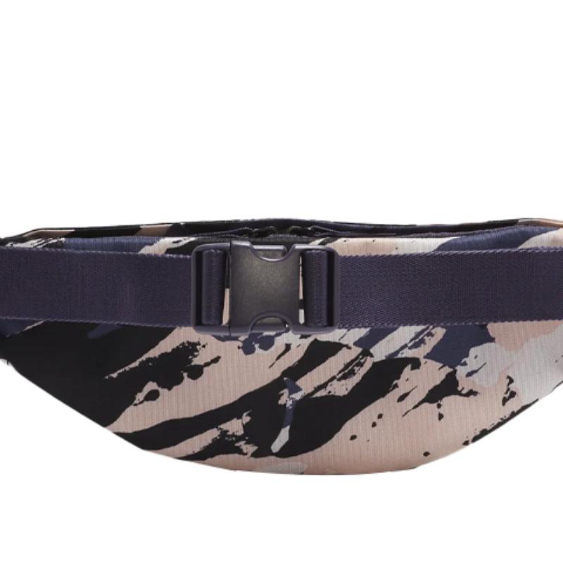 Nike SportswearHeritage Fabric Sling Bag Fanny Pack Regular Unisex Dark Purple White Casual CU9276-573