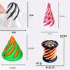 Kids 3D Printed Spiral Cone Fidgeting Toy Impossible Pyramid Passthrough Sculpture Antistress Anxiety Relieving Game Adults Toys