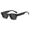 Fashion Hip Hop Punk Sunglasses Retro Small Frame Concave UV400 Protective Eyewear for Men Women Outdoor Travel