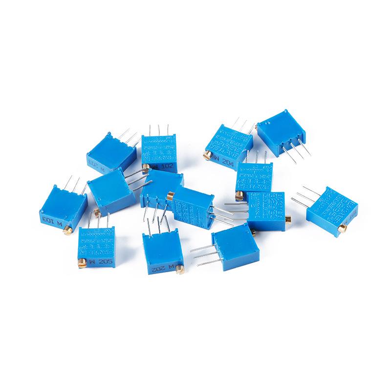 3296W-500 Series Adjustable Glass Glaze Potentiometer Resistor