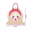 Wall Hanging Felt Glasses Hair Clip Holder Cartoon Space Saving Kawaii Sunglass Shelf For Bathroom