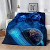Printed Blanket Picnic Blankets Rapper PNL QLF Singer Warm Blanket Soft and Comfortable Blanket Home Travel Birthday Gift