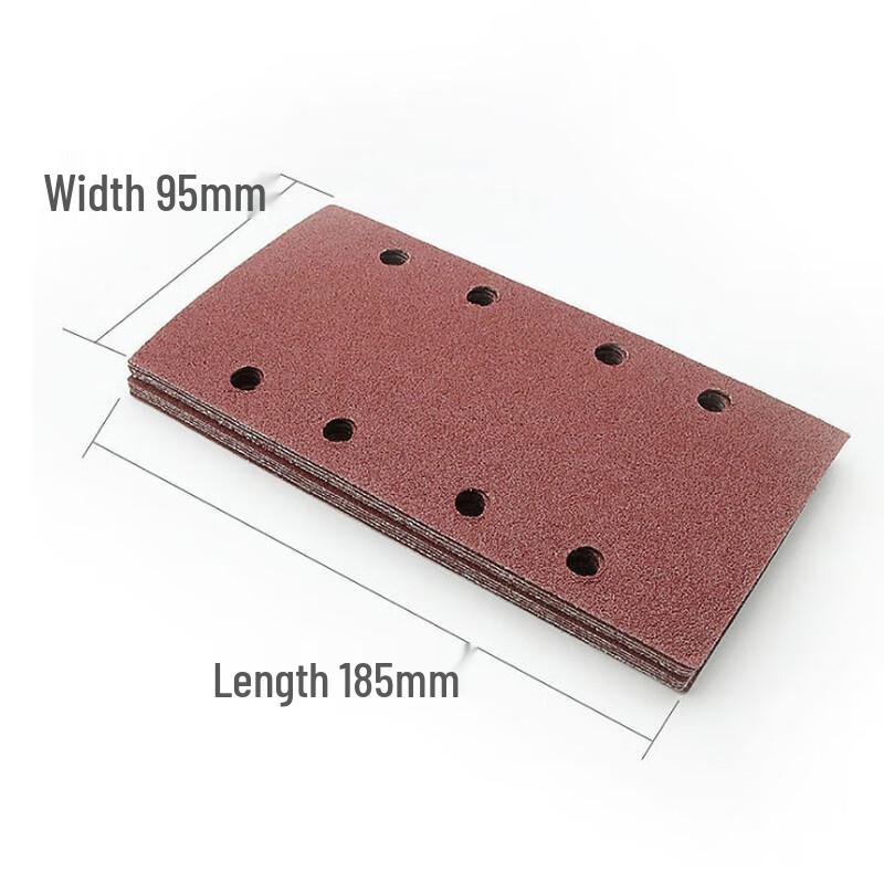 Rectangular Flocked Sandpaper Sheets