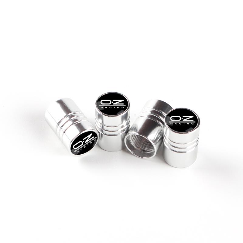 4Pcs Car Wheel Tire Valve Stem Caps Air Tyre Dust Rim Cover For OZ Racing Logo Universal For Car Truck Accessories