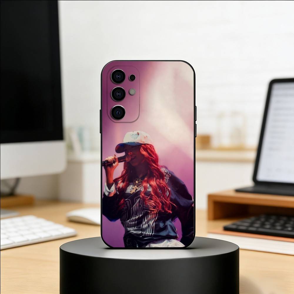 Singer D-De La R-Rose Phone Case For Samsung S25,S24,S21,S22,S23,S30,Ultra,S20,Plus,Fe,Soft Silicone Black Cover