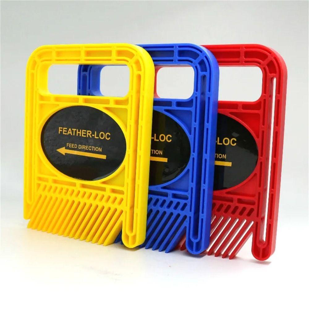 Durable Construction Extended Feather Loc Board Miter Gauge Slot Engraving Operations