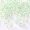 4x8mm Shiny Transparent Bamboo Beads Glass Cylindrical Beads Can Be Used For DIY Jewelry Making Necklace Bracelet