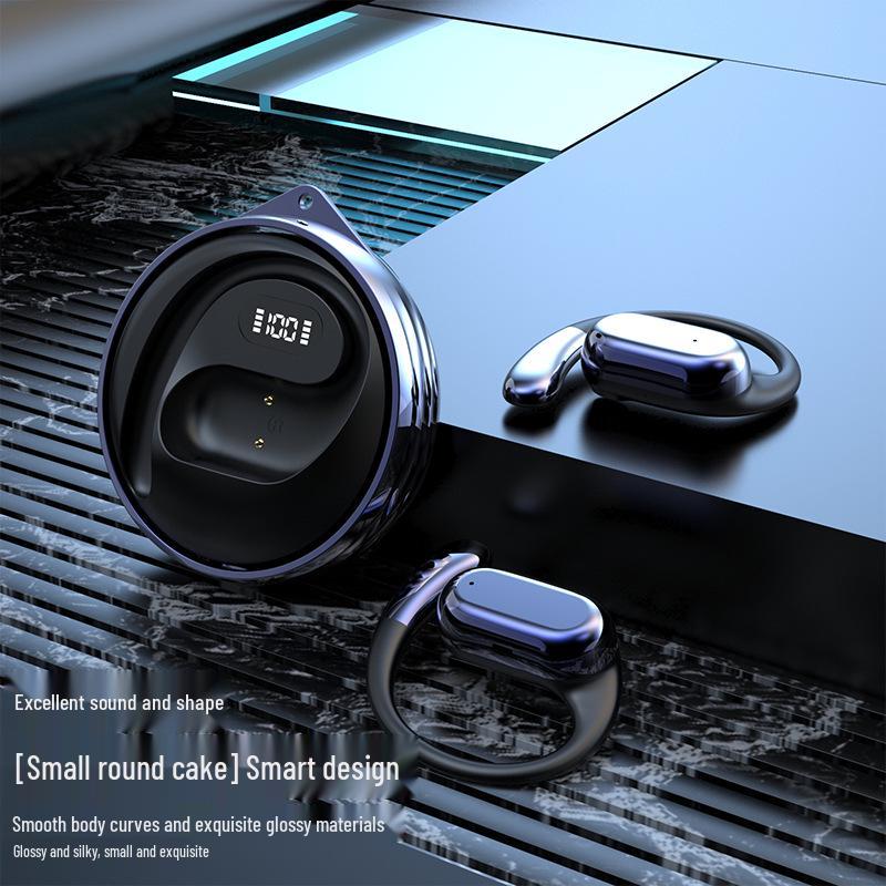Ear-hook Bluetooth Earphones: Comfortable, Long-lasting, Noise-cancelling, In-ear Design with Excellent Sound Quality and Extended Battery Life.