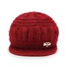 Fashion Hat Plush Knitted Wind Ear Guard Solid Color Warm Winter Old Autumn Hat Plush And Simpl Q2R7