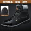 Mishansha Winter Snow Boots for Snowy Outdoor Hiking Shoes Men's Shoes, Warm, Waterproof, Non-Slip High-Top Roads,