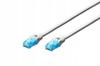 Patchcord DIGITUS UTP kat. 5e 5m PVC biały