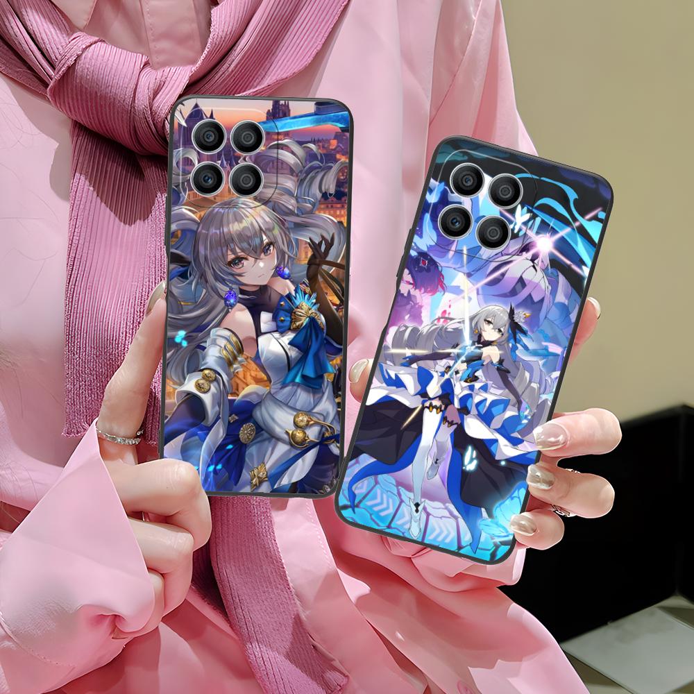 HSR Bronya Mattes TPU Handyhülle für Honor 90 80 70 60 50 30 20 10 9 8 7 Pro S SE Lite 5G Bunte Druckabdeckung