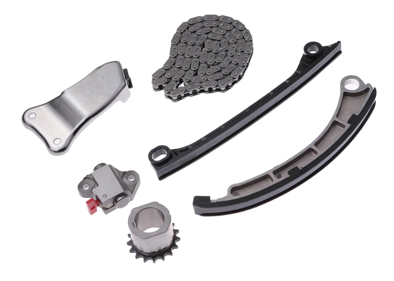 

Направляющая натяжителя цепи ГРМ Suzuki K6A для Kei MR Wagon Номера HN22S, MF21S, MF22S и т.д.. (Часть 12761-73G01, 12831-58J00 и т.д.)