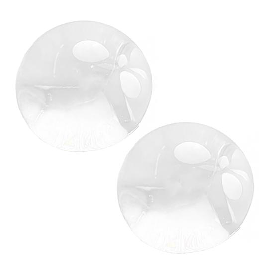 1/2/3Pcs Stress Relief Squeeze Ball with Bubble Injector DIY Bubble Popping Ball Sensory Toy Anti-anxiety Clear Stress Ball Fidget