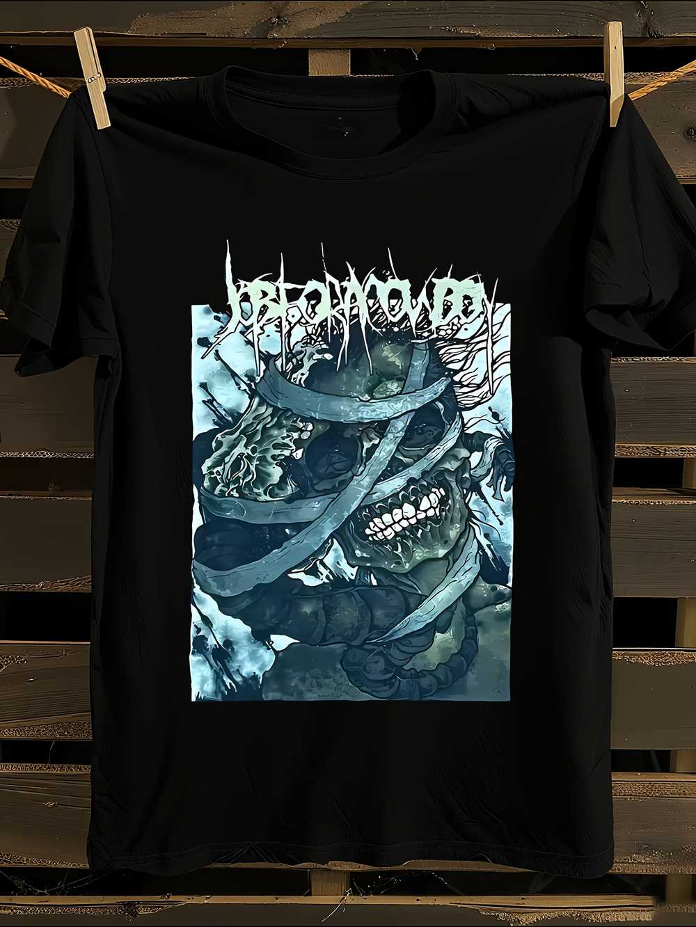 Job for a Cowboy Headwrap Logo T-Shirt L