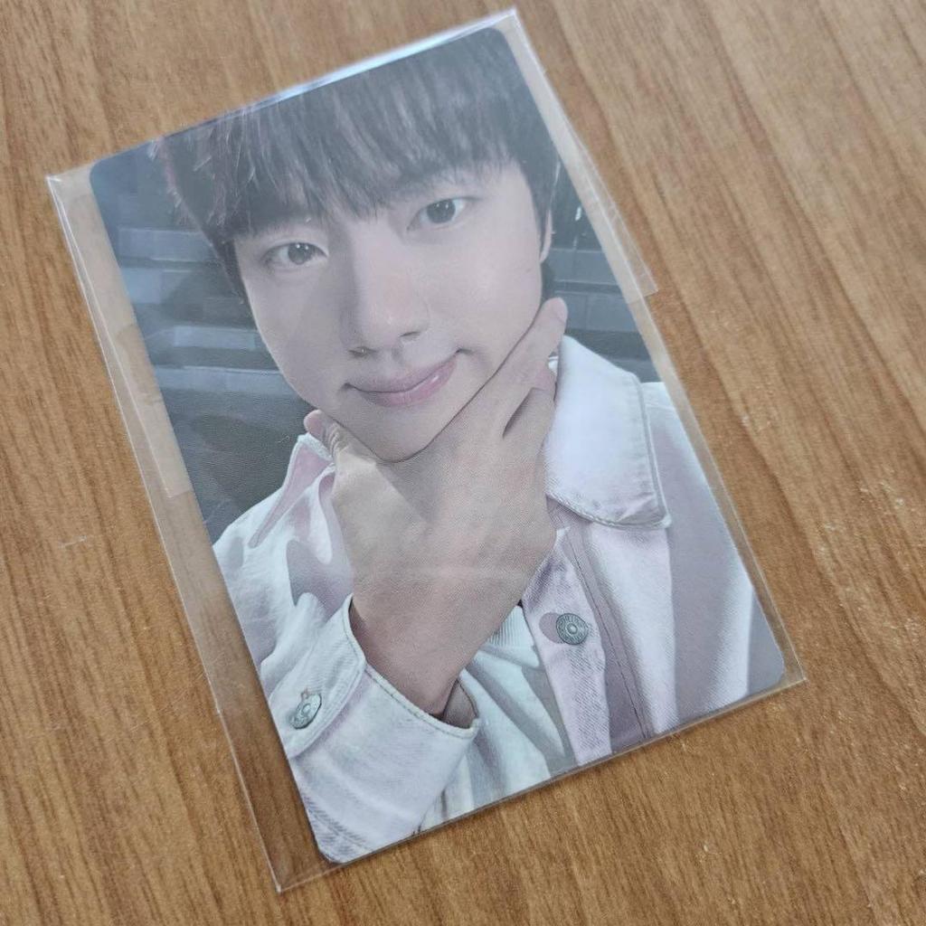 [USED] 1 Type Jin Happy Showcase Live Weverse Bonus Unreleased Trading Card