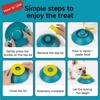 Anti-Choking Dog Licking Bowl Non-Slip Base Slow Feeder Dog Bowl Pet Feeding Bowl  Puppy Training