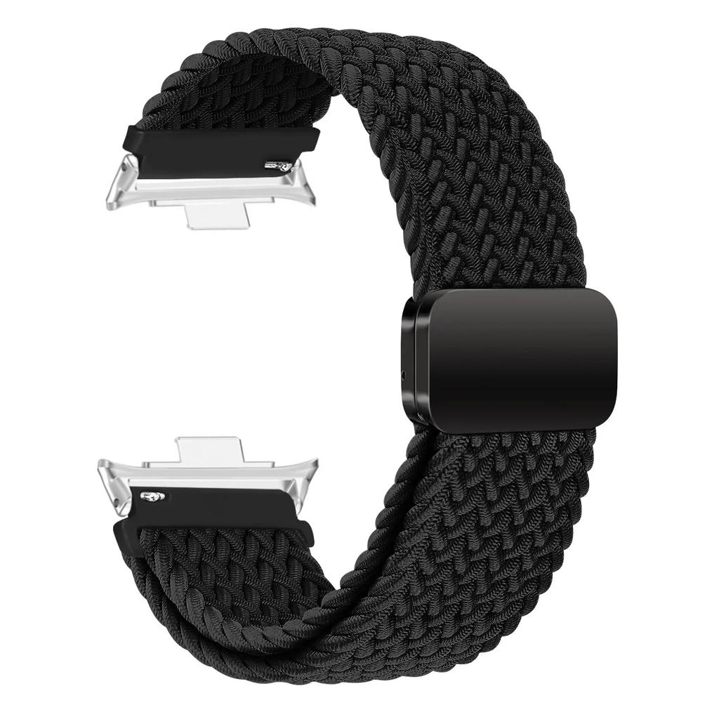 Magnetic Loop for Xiaomi Redmi Watch 5 4 Strap Adjustable Braided Sport Nylon Replacement Belt Correa Bracelet for Miband 9 8Pro