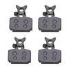 BIKEIN 4 Pairs, Brake Pads Kits for   pastiglie freni alomejor Bike   Disc     R1 R1R RO   T1