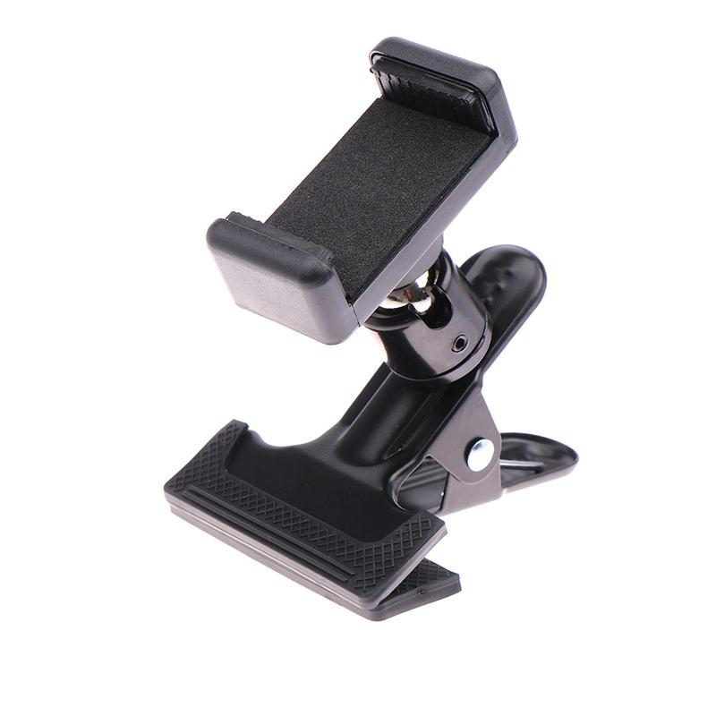 Support de téléphone portable à pince pour tête de guitare Support de diffusion en direct pour téléphones portables Support de téléphone portable pour tête de guitare