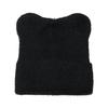 Plush Wool Hat Thermal Pullover Hat Imitation Mink Hair Solid Color Cat Ears Knitted Hat Female Winter