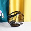 European-Style Irregular Wrought Iron Fruit Basket & Coffee Capsule Rack