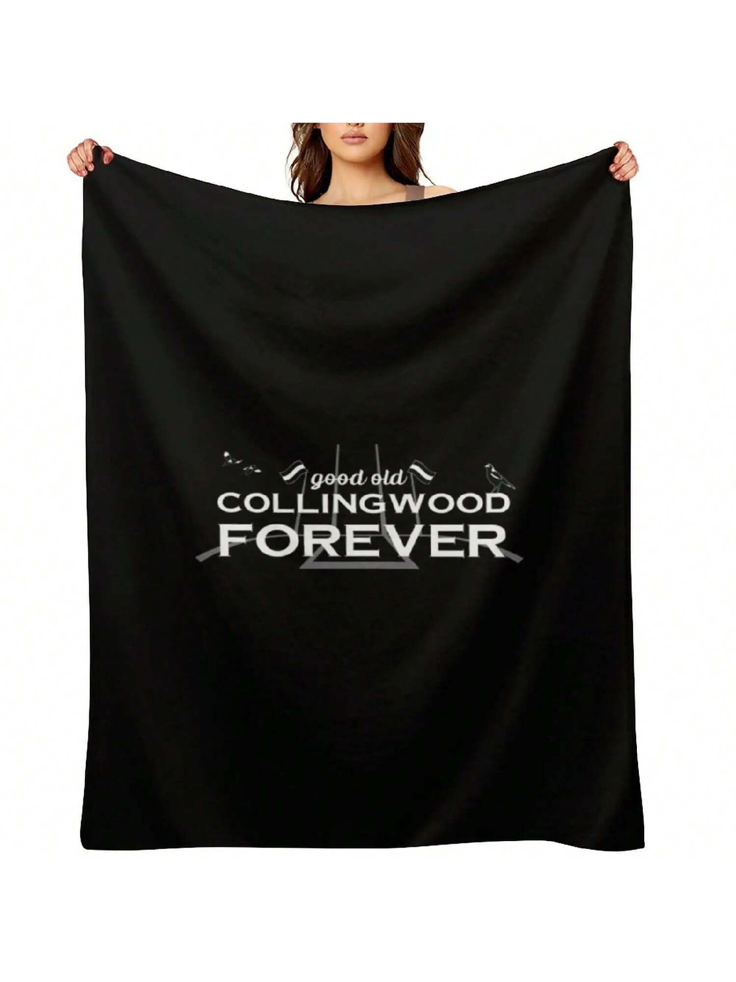 Good Old Collingwood Forever Collingwood Theme Song Classic T-Shirt Throw Blanket Summer Beddings Designers Blankets S разноцветный