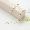 S925 Sterling Silver Earrings Korean Fashion Crystal Earrings Long Leaves Diamond Back Earrings Silver Jewelry Accessories
