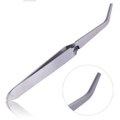 1pc Nail Art Tweezers Clip Rhinestones Picker Nail Tips Sculpture Tweezers Multi-Functions Manicure Tool