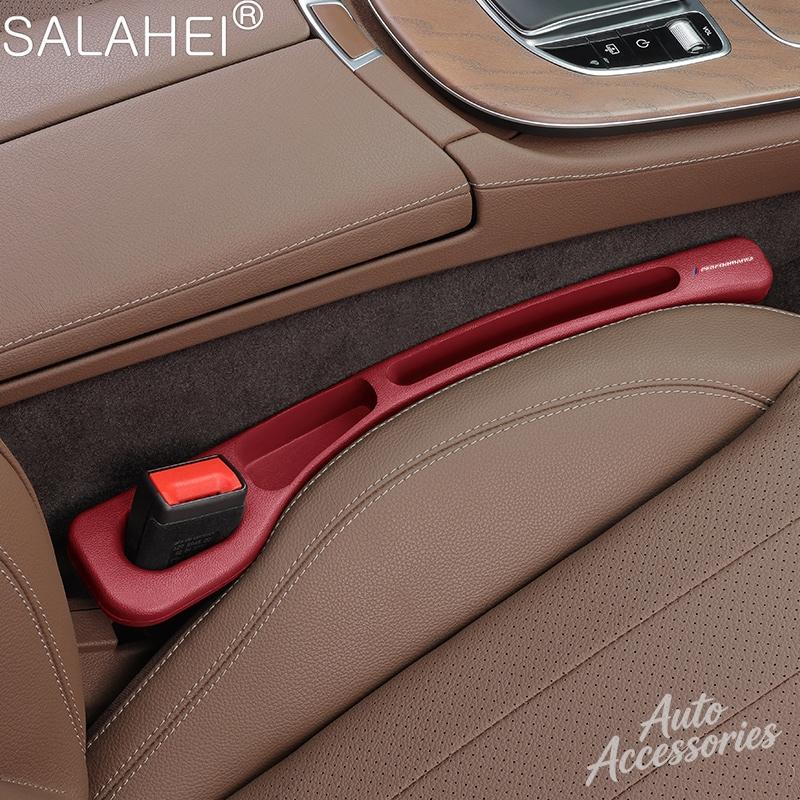 Car Seat Gap Plug Strip Side Seam Filler Leak Proof Accessory For BMW M Performance M3 M4 M5 X1 X3 X5 X7 F10 F20 F22 F30 sticker gjsh77