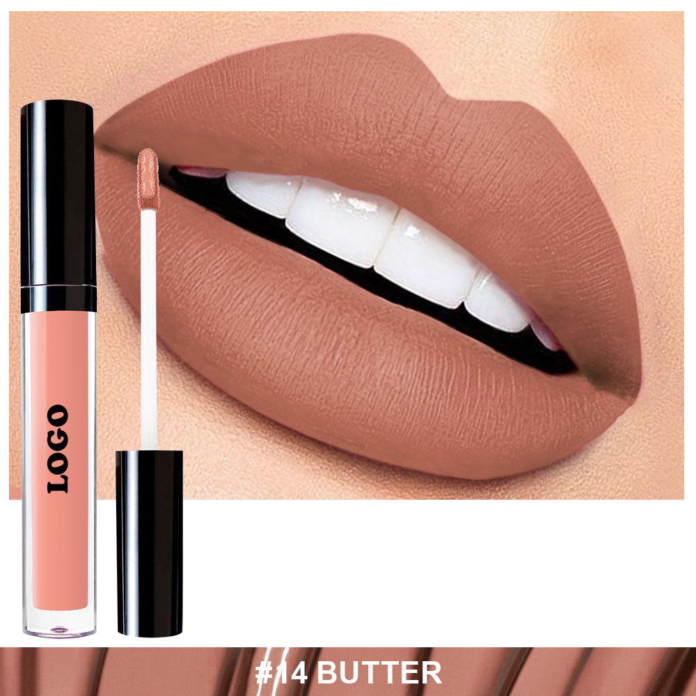 Nude Matte Non-Stick Lip Mud Gloss