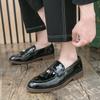 Fashion New italian shoes casual s slip on formal luxury shoes dress men loafers moccasins genuine leather driving shoes big size