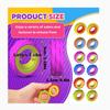New Fidget Toys Children's Silicone Sensory Ring Silicone Decompression Toy Sensory Ring