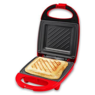 Applife Hot Sandwich Maker Red | Sandwich Maker, Customizable, Electric, Compact, Tabletop, Easy To Use, Convenient, Press Sandwich Maker, Hot Sandwic
