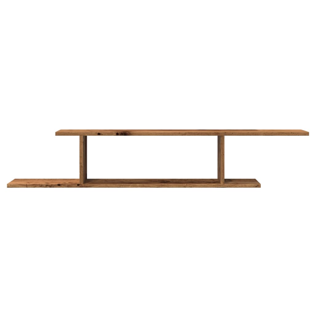 Vidaxl Hanging TV Cabinet, Old Wood, 125X18X23 Cm