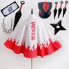 Set Costum Cosplay Anime Naruto, Prezentând Al Patrulea, Al Șaselea și Al Șaptelea Hokage, Membri Akatsuki cu Pelerine și Mantii.