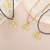 My Shape Horse Pendant Necklaces Stainless Steel Necklace Animal Horse Head Horserace Chain Horse Lover Lucky Amulet Jewelry