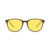 New Fashionable Oval Frame Anti Blue Light Glasses for Men Women Full Frame Yellow Goggles Night Vision