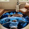 Haa-lCity Artwork  Round mat Home Decor, Chair rug For livingroom,Bedroom, doormat home decor Birthday Gift Christmas Gifts