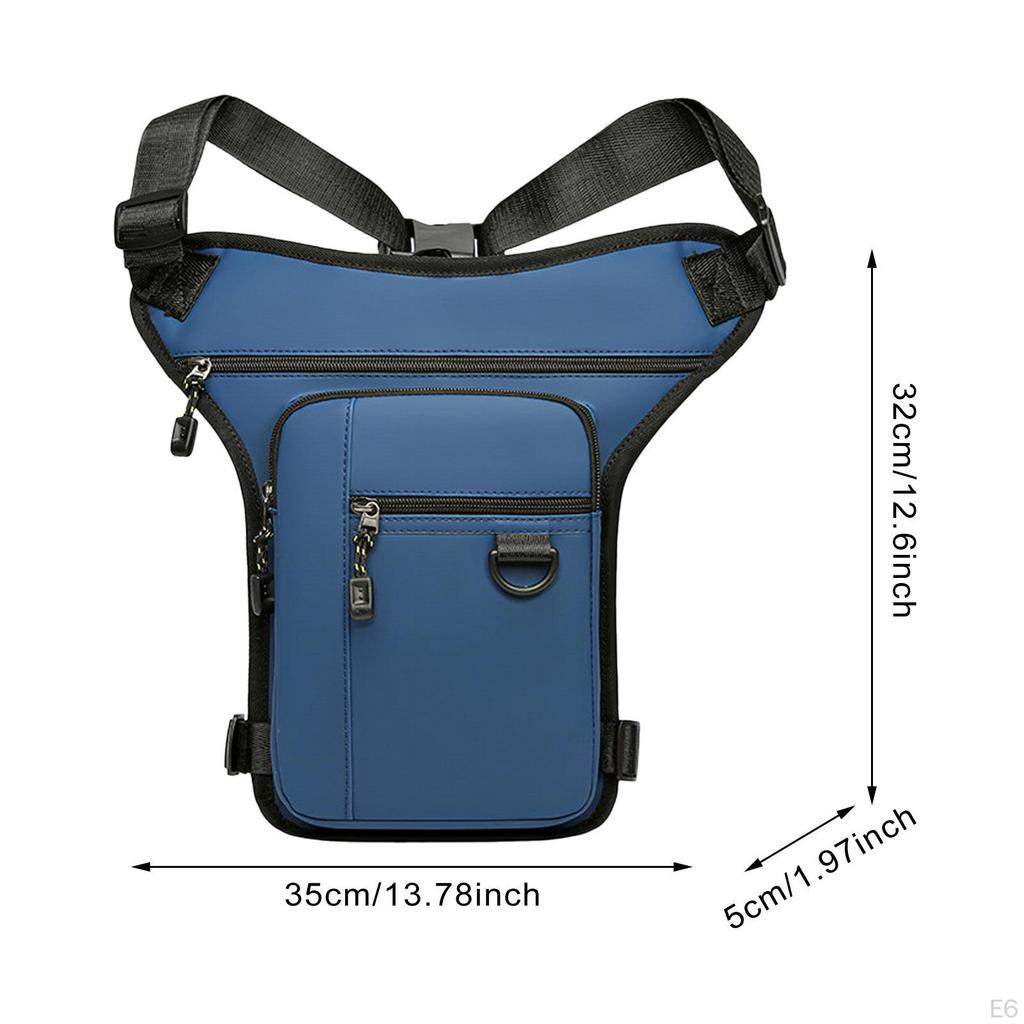 Bag Hip Pouch Crossbody Pouch, Thigh Waist Fanny Pack for Running Travel Casual Fishing Riding