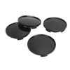4Pcs Wheel Hub Center Cap 63mm Impact Proof Stylish Look Protective Car Rim Hub Cap With Metal Clamp for Vehicle
