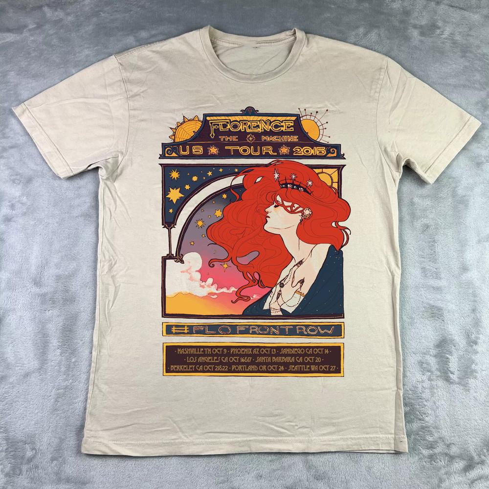 

Florence And The Machine Tour 2015 All Size S to 5XL T shirt MD65 Unisex T-Shirt S