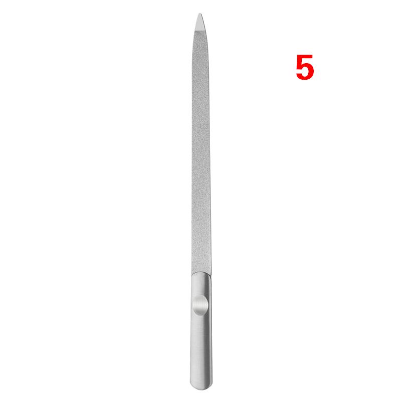 

Профессиональная пилка для ногтей из нержавеющей стали полировальный блок шлифовальный для ногтей маникюрные принадлежности инструменты искусство красота уход за пальцами ног инструмент