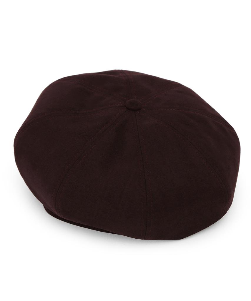 Eondeokeonteulolseutyudio Suede Beret Bread Beret / T Suede / D Wine