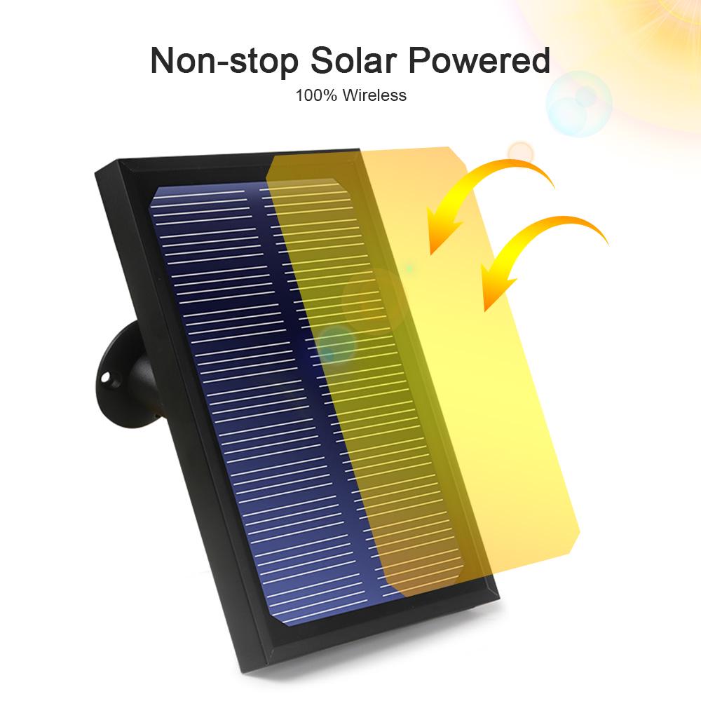 DC11 Solar 1080P Camera Wire Free Wifi Battery Charge Motion Detection Wireless Minitor Plug-in