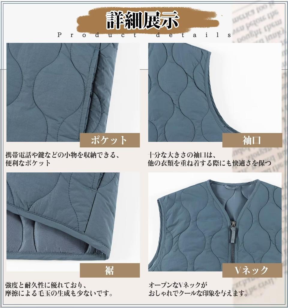 Kayiyasu Lightweight Down Padded Vest for Sizes Men's V-Neck Vest, Loungewear, Outerwear, Warmth, Unisex, Autumn/Winter, M-2XL (XL, Blue)