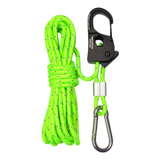 3Pcs/Set Rope Tensioner with Cord Carabiner Outdoor Backpacking Hiking Camping Guyline Cord Adjuster Aluminum Alloy Self-Locking Rope Tightener
