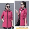 Women's Loose Fit Quilted Jacket - Winter 2025 Mid-Length Plus Size Casual Cotton Coat